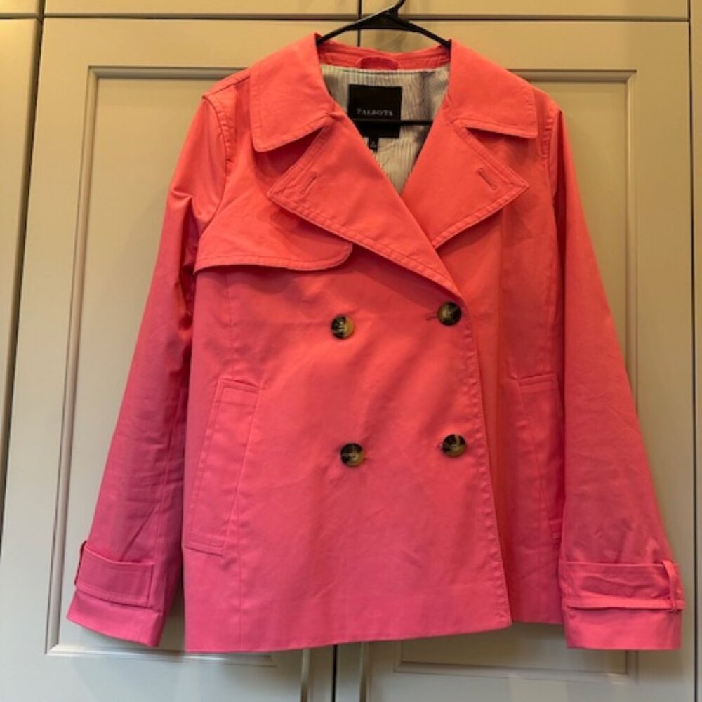 Cropped Trench Coat